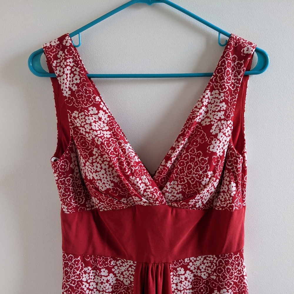 Red Kimono dress
